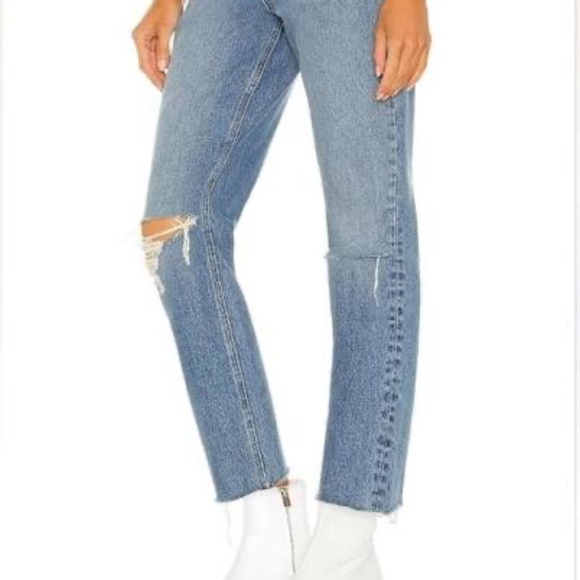 GRLFRND Karolina High Rise Straight Crop Jeans size 26 NWT - Picture 8 of 14